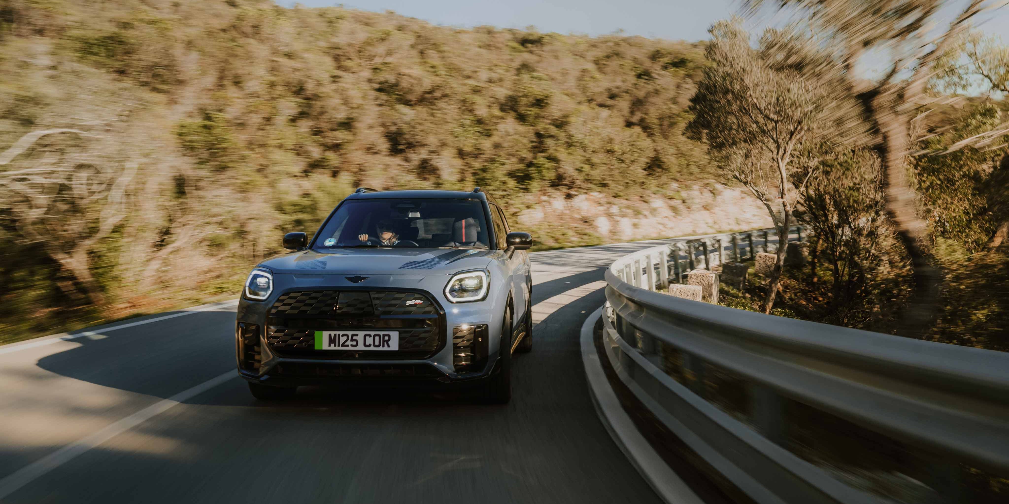All-electric MINI Countryman - range teaser